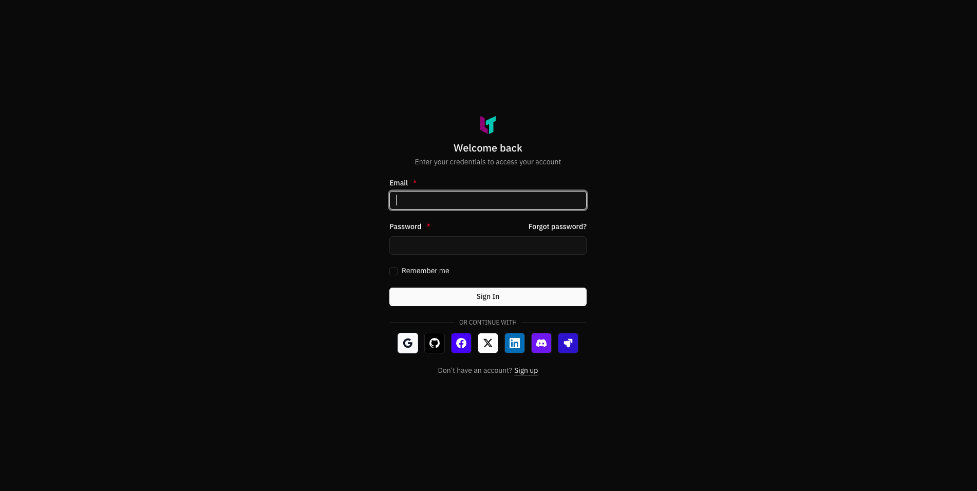 Login
