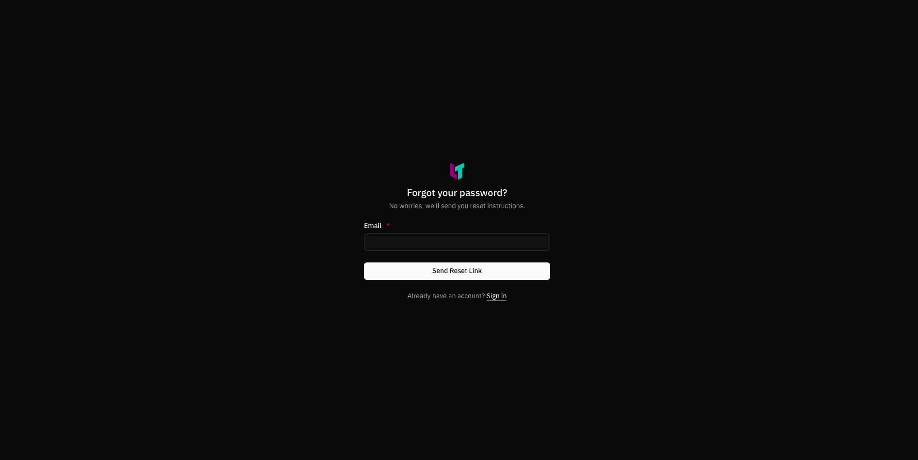 Forgot Password