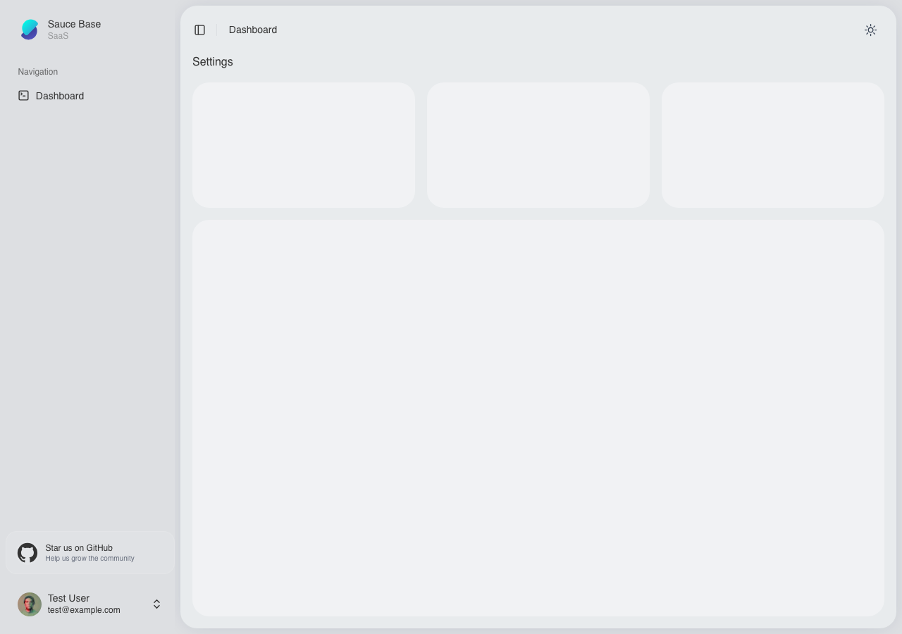 Settings - Light Theme
