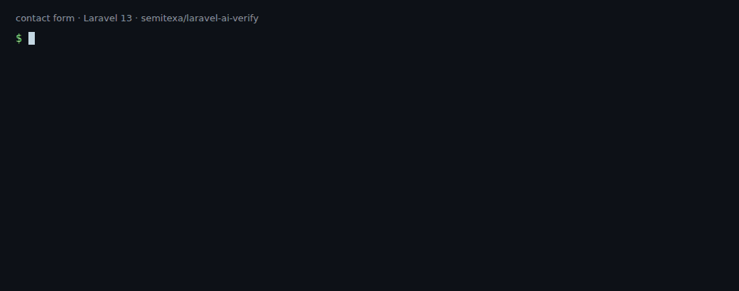 Tests pass and the commit says "name", but the diff changed the email rule; the git hook flags it before the commit exists