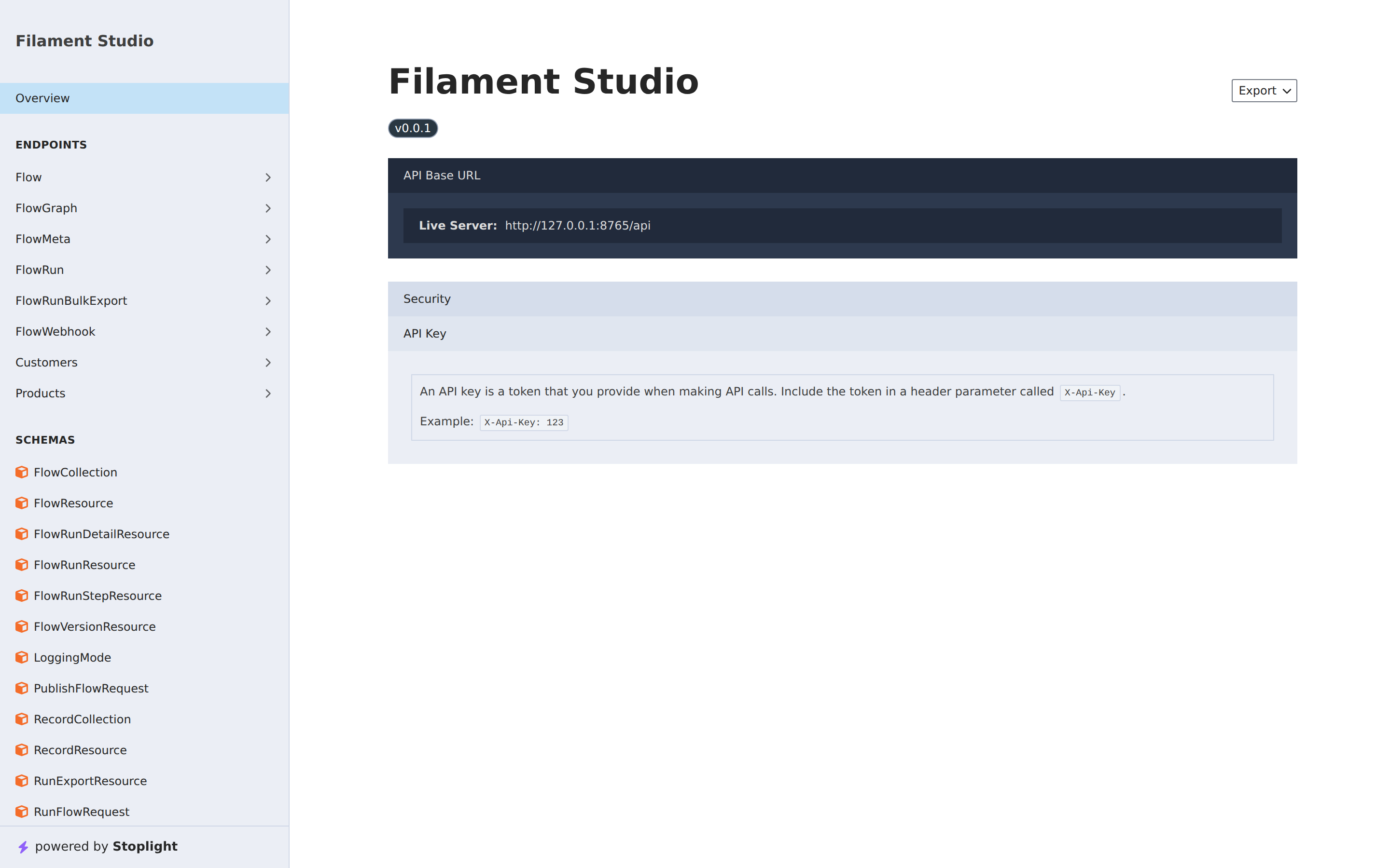 API Documentation