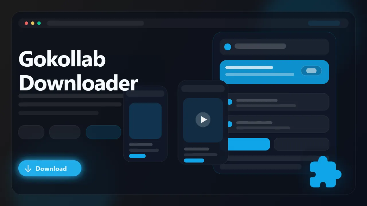 GoKollab Downloader workflow preview