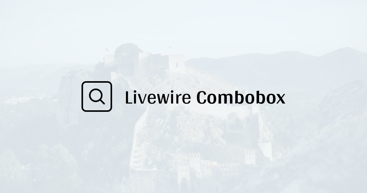 Laravel Combobox by Sertxu Developer