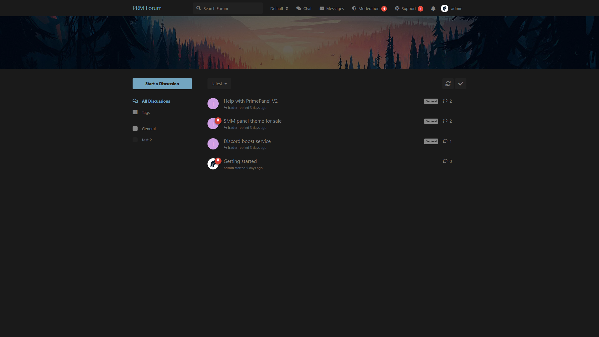 Homepage hero