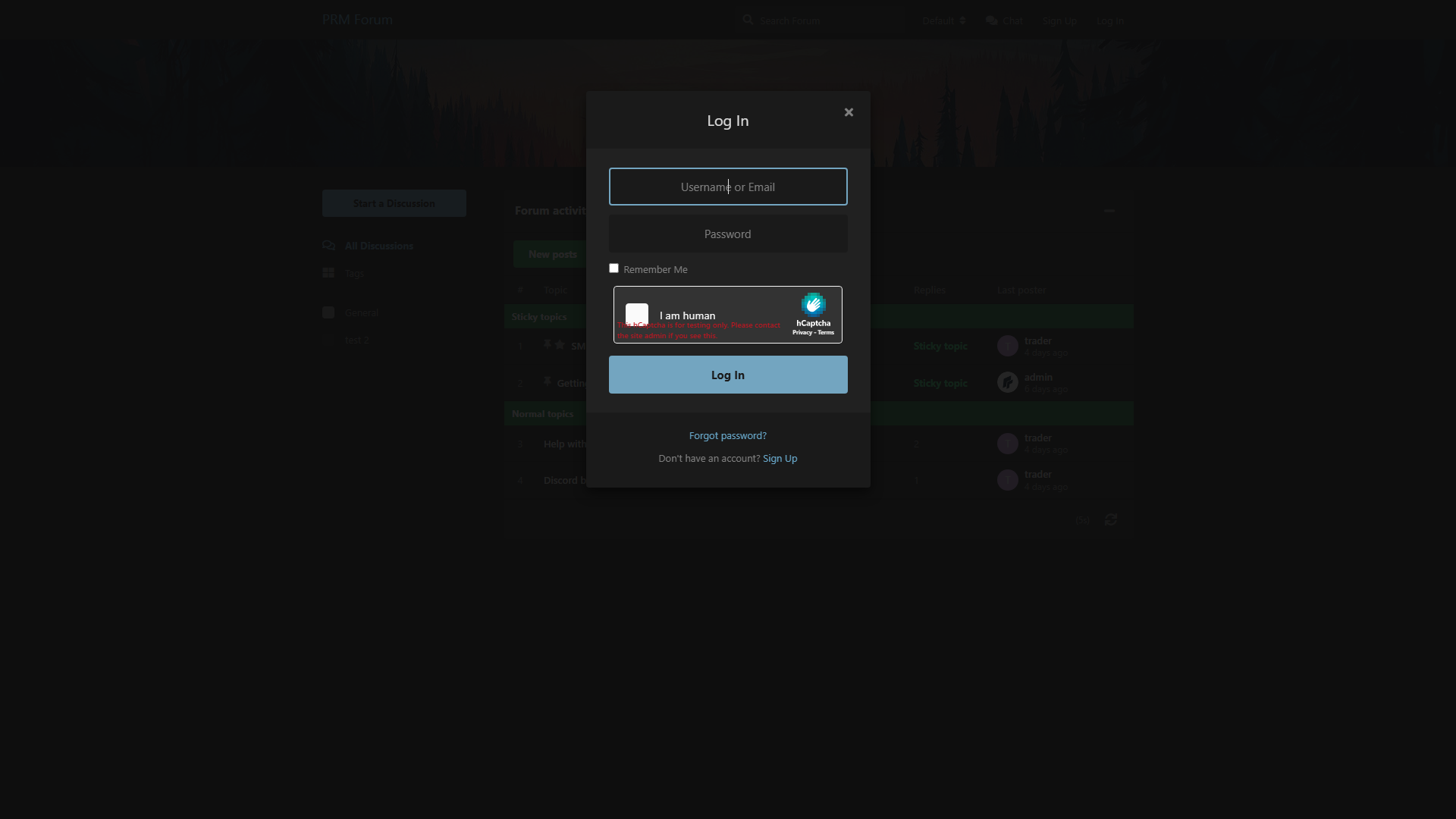 Login