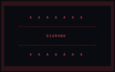 Diamond transition