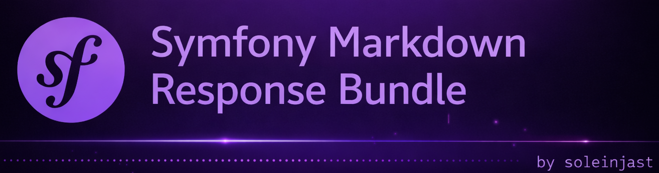 Symfony Markdown Response Bundle