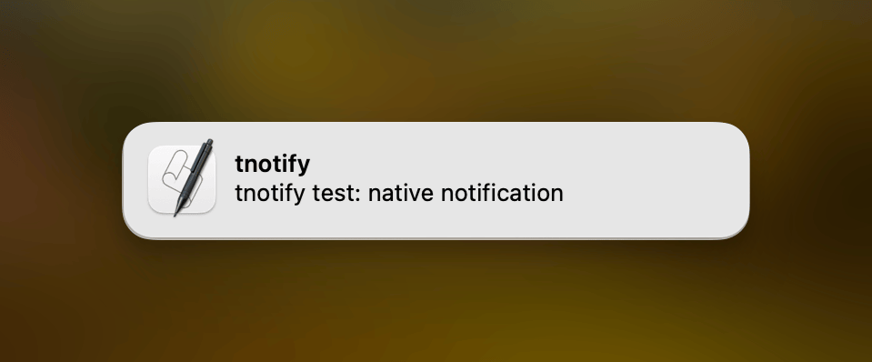 macOS fallback notification