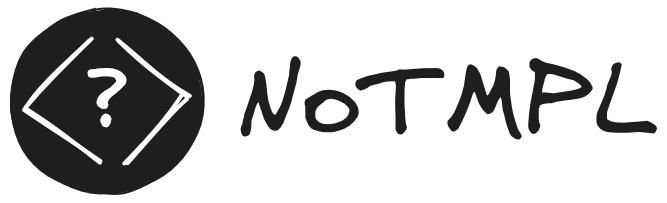 NoTMPL Logo