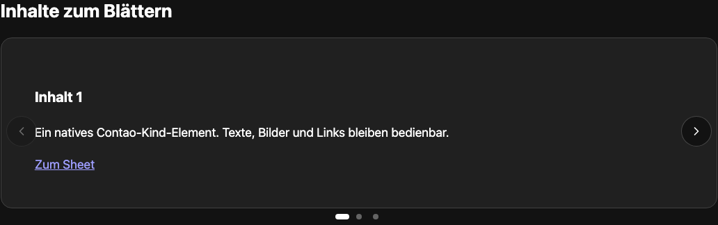 Dunkle Darstellung