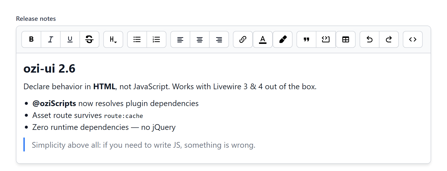 ozi-editor with a full toolbar