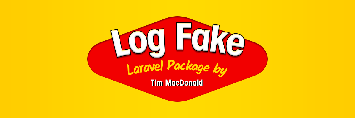 Log Fake: a Laravel package by Tim MacDonald