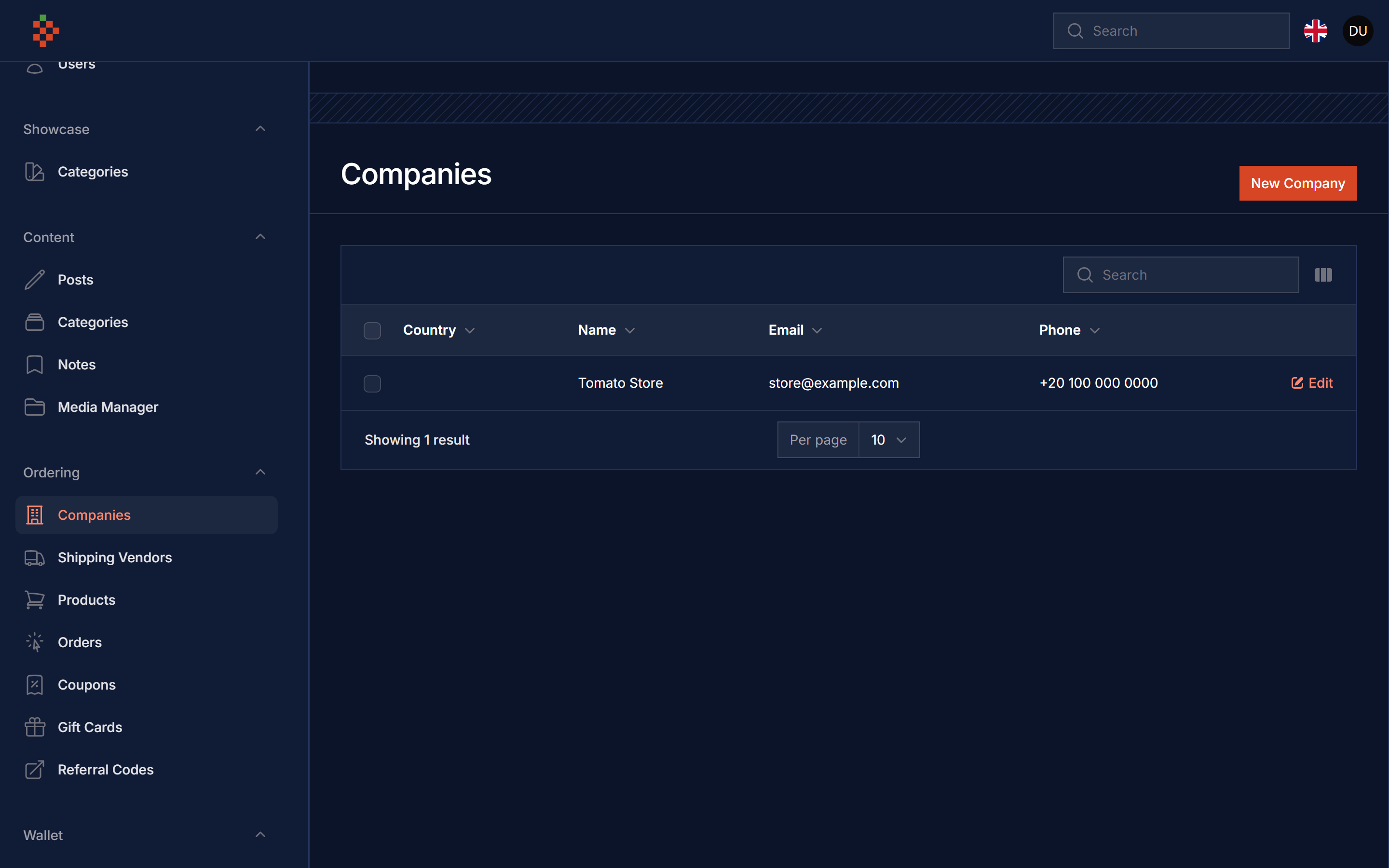 Companies Dark