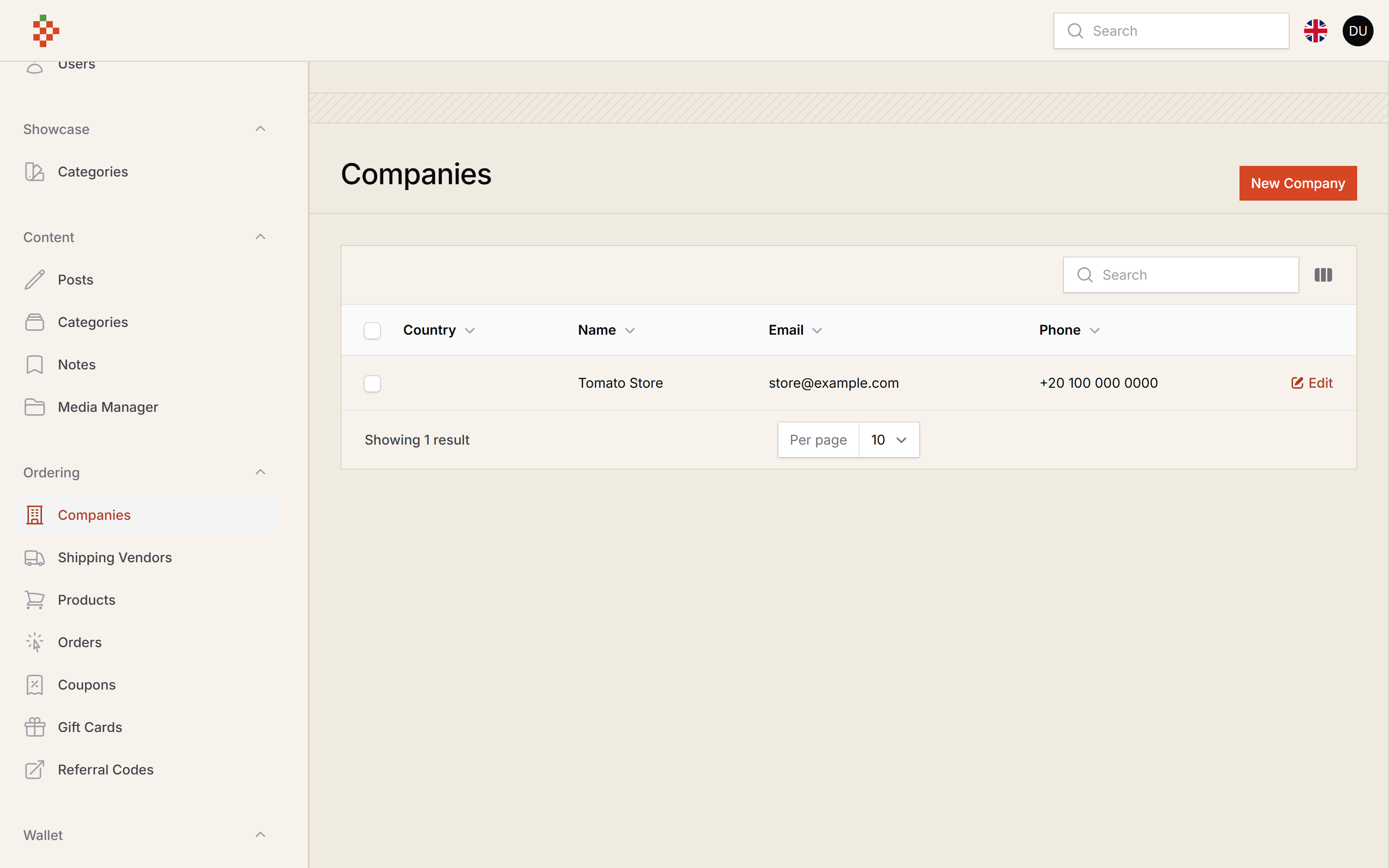 Companies