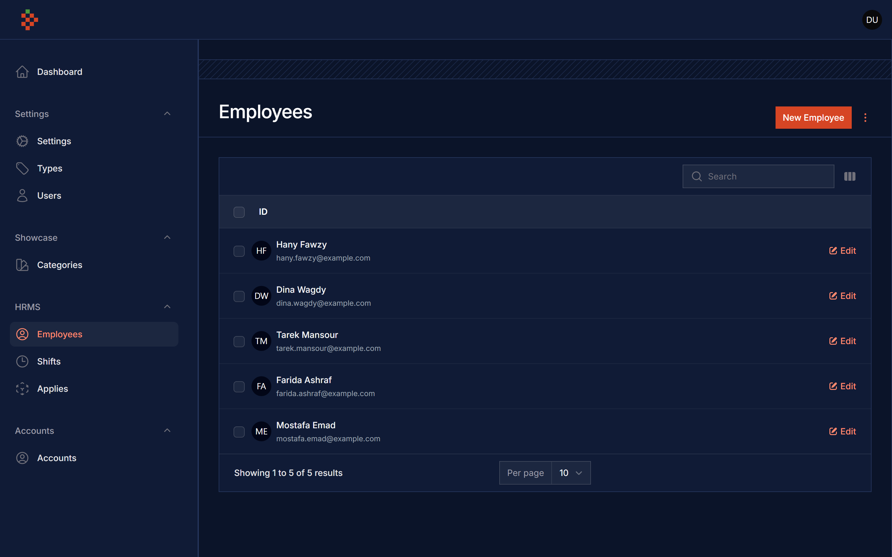 Employees Dark