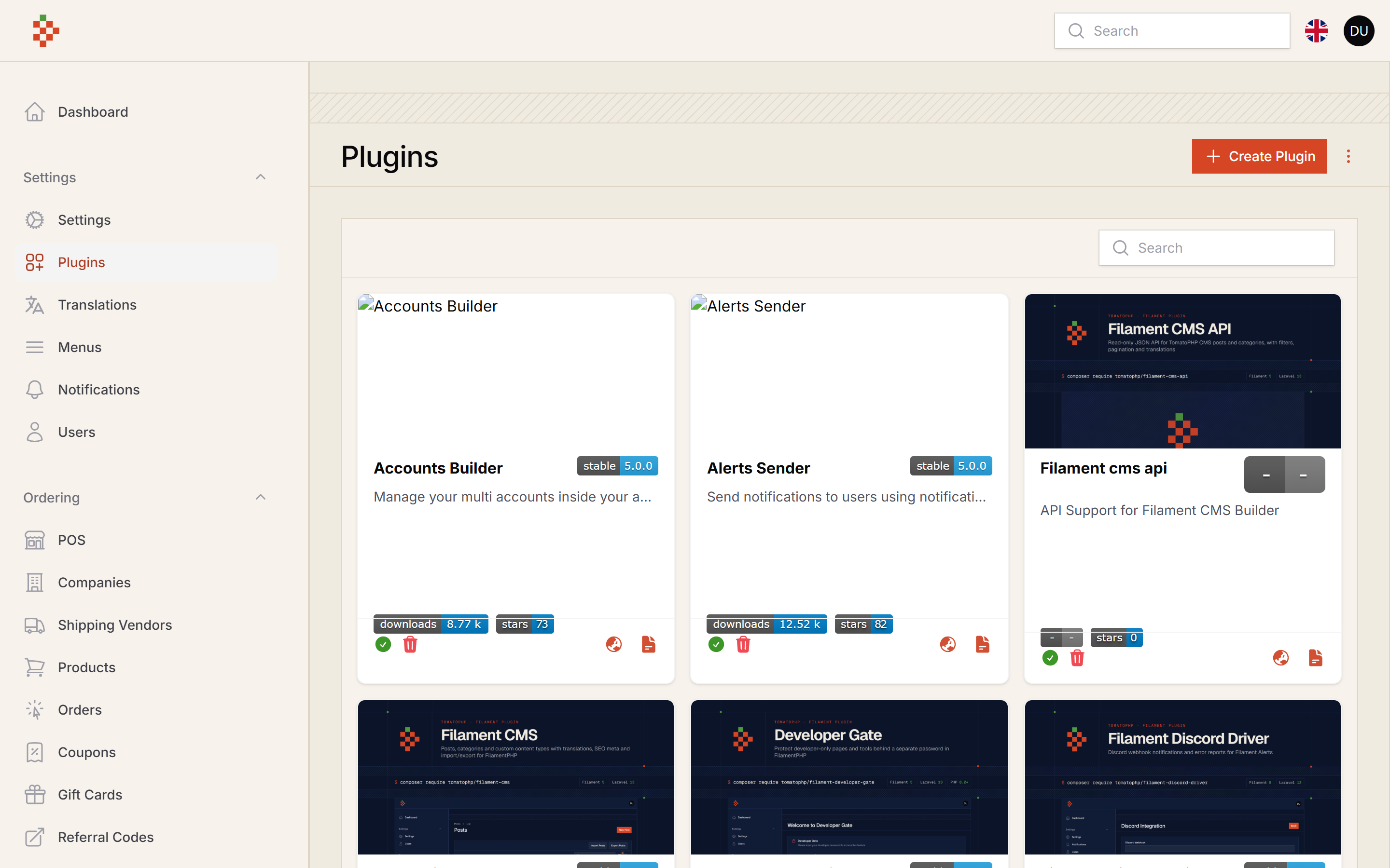 Plugins