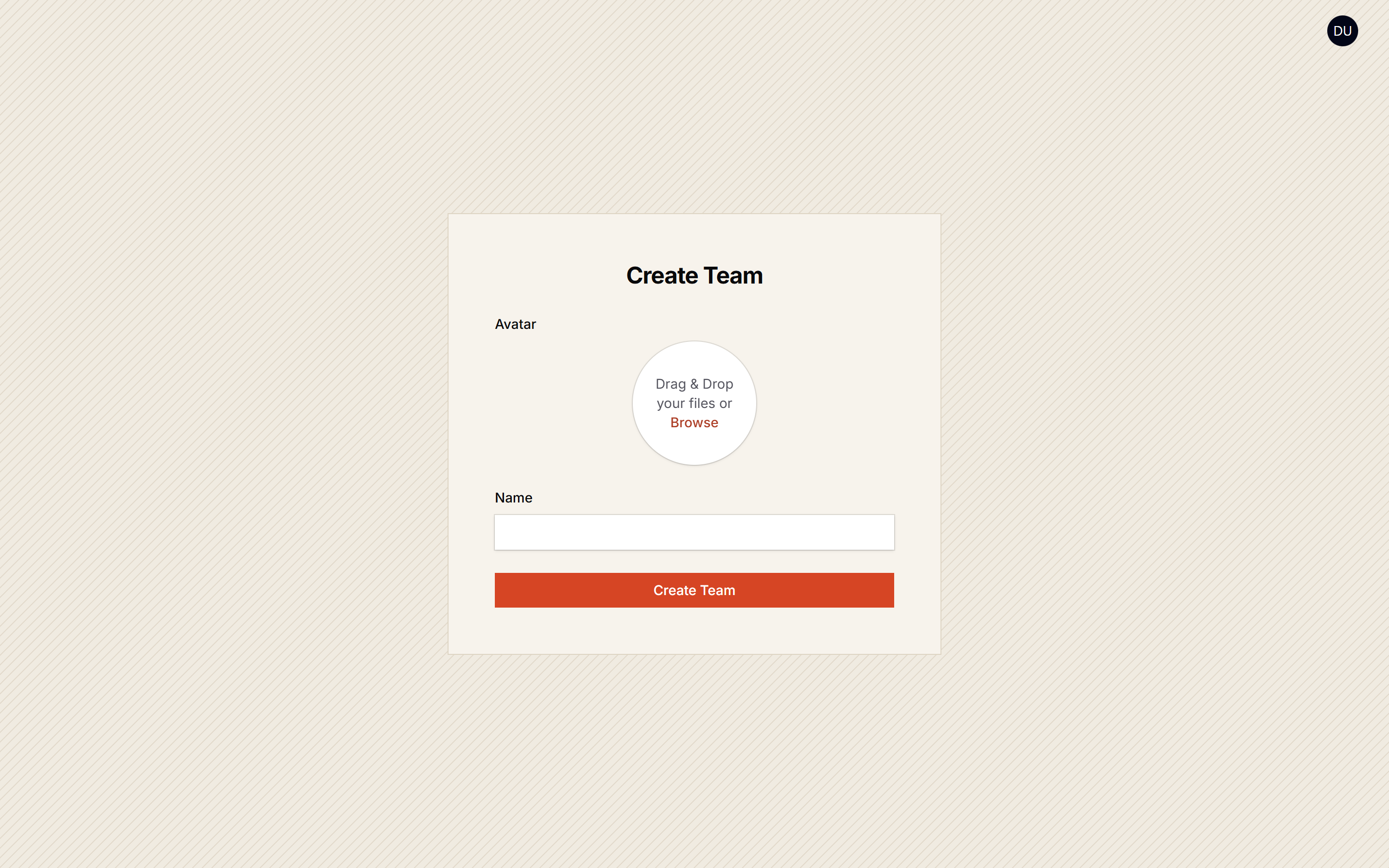 Create Team