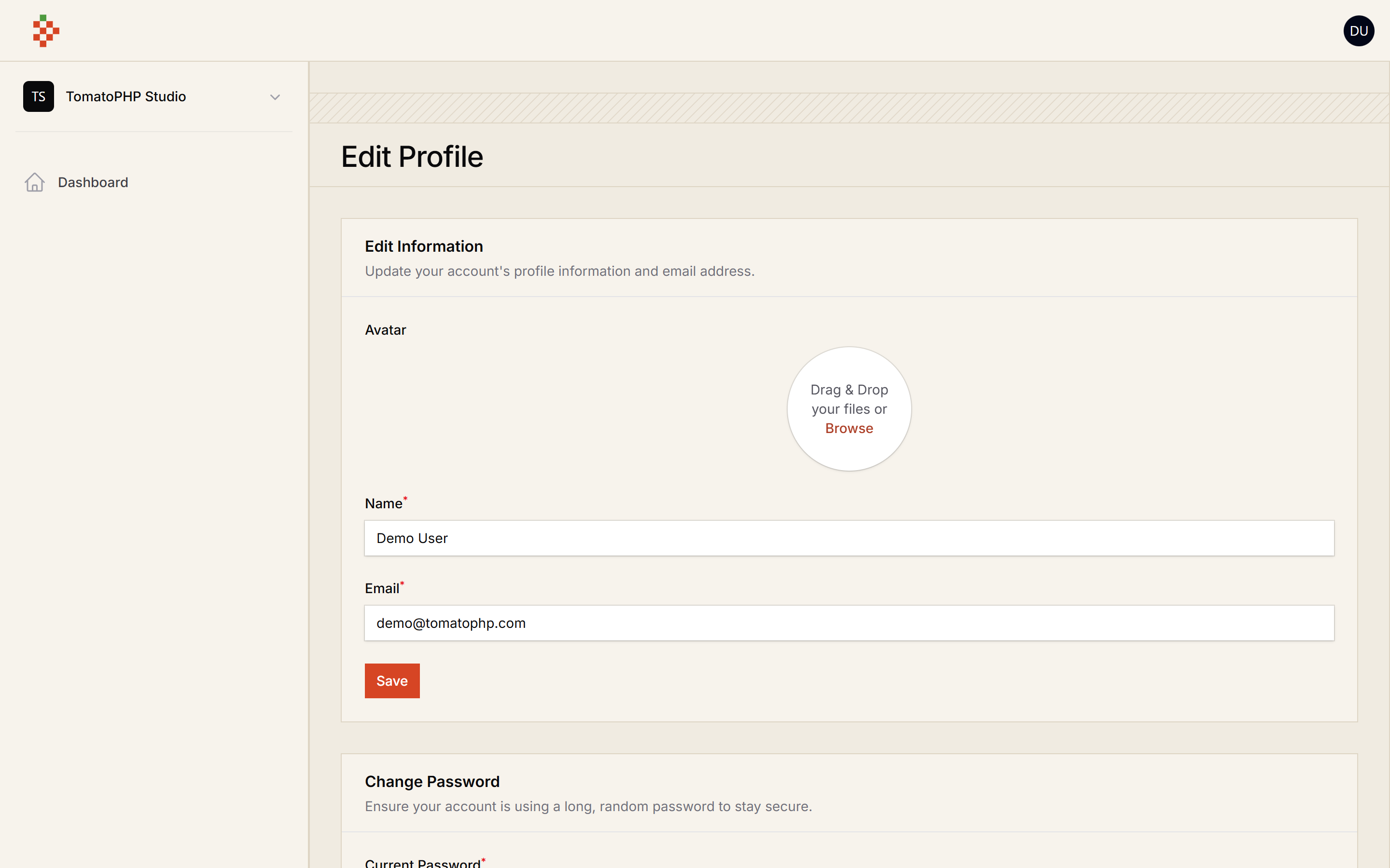 Edit Profile