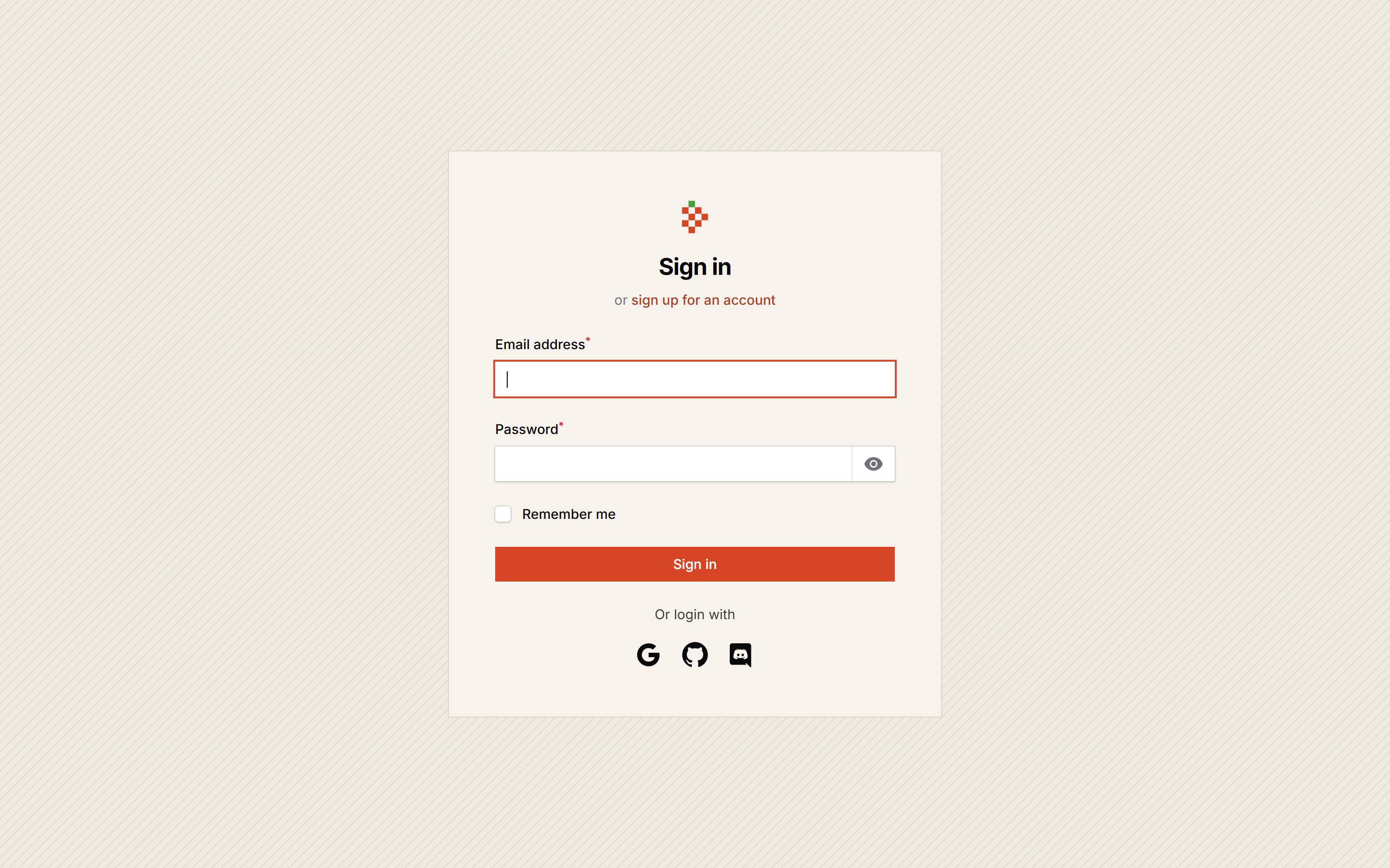 Login