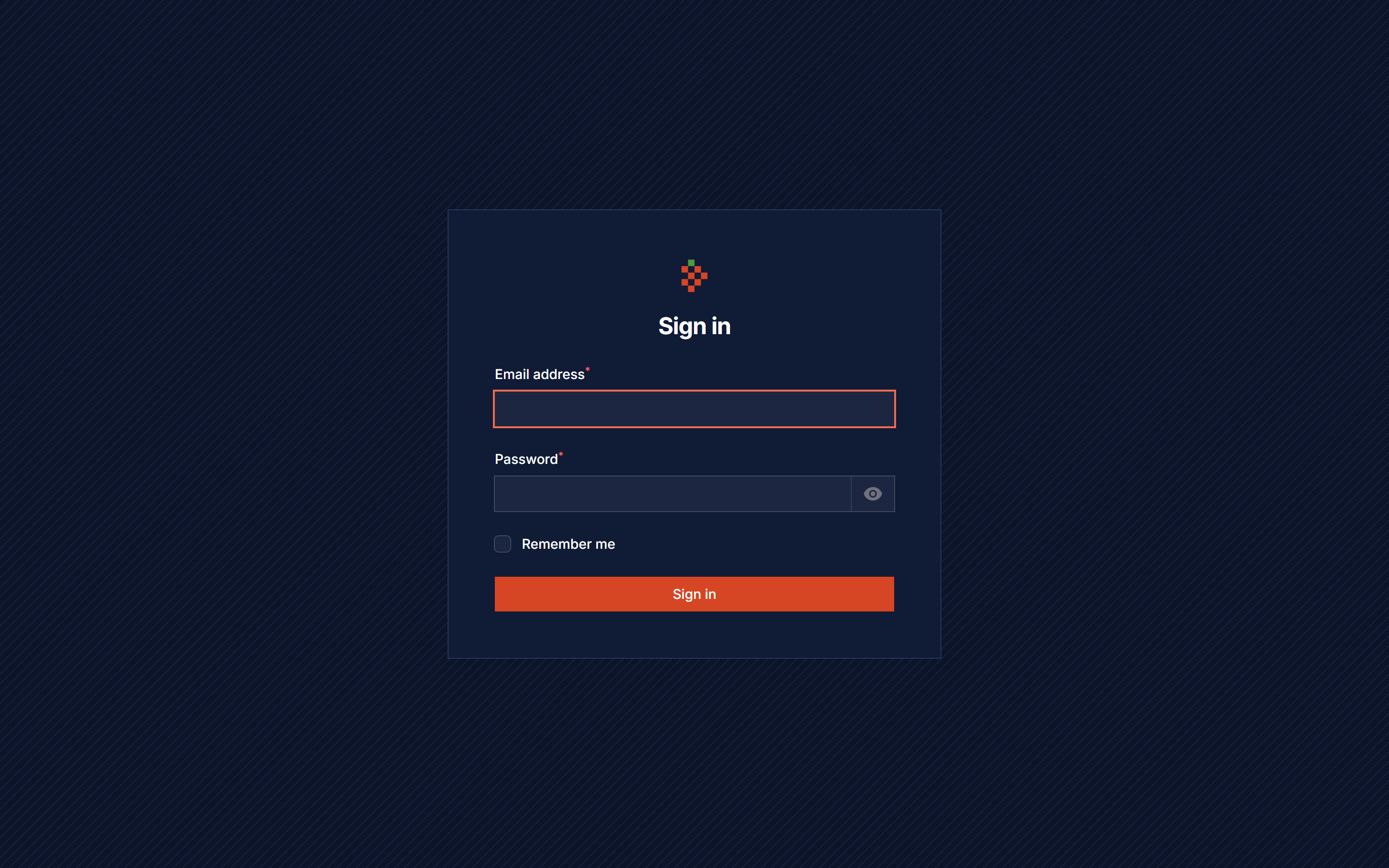 Login dark