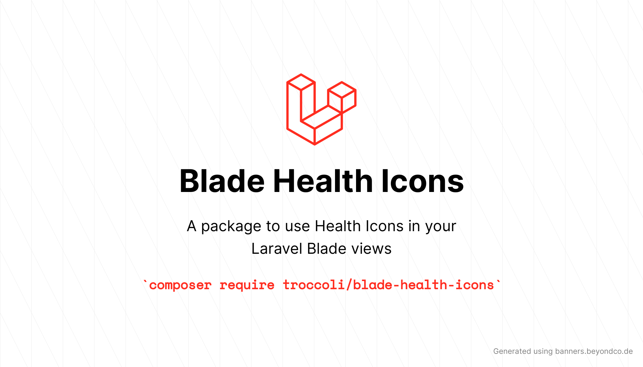 Social Card Blade Health Icons
