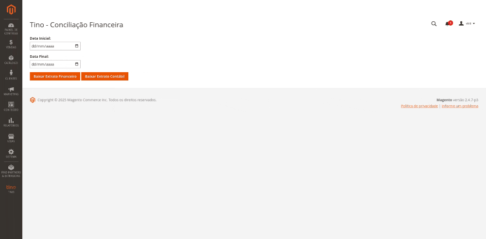 Configuração do Módulo