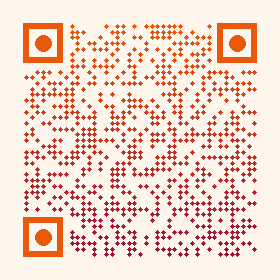 Sunset gradient QR
