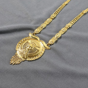 Mandala Necklace Set – Regal Gold Bridal & Festive Jewellery - ALL 4 YOU