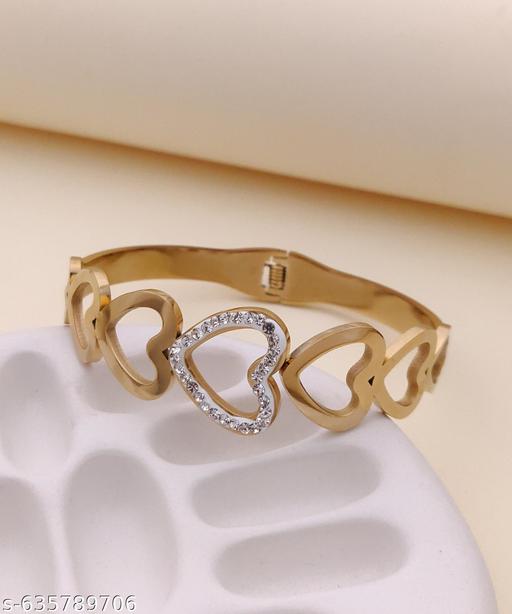 Rare1Studio Attractive Stainless Steel Kada Bracelet For Women's & Girl's - amamestyle