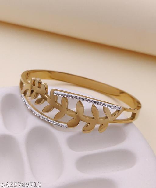 Rare1Studio Attractive Stainless Steel Kada Bracelet For Women's & Girl's - amamestyle