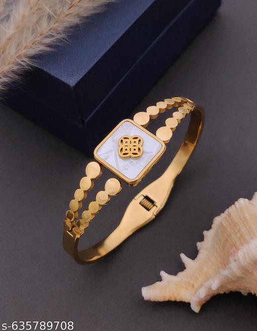 Rare1Studio Attractive Stainless Steel Kada Bracelet For Women's & Girl's - amamestyle
