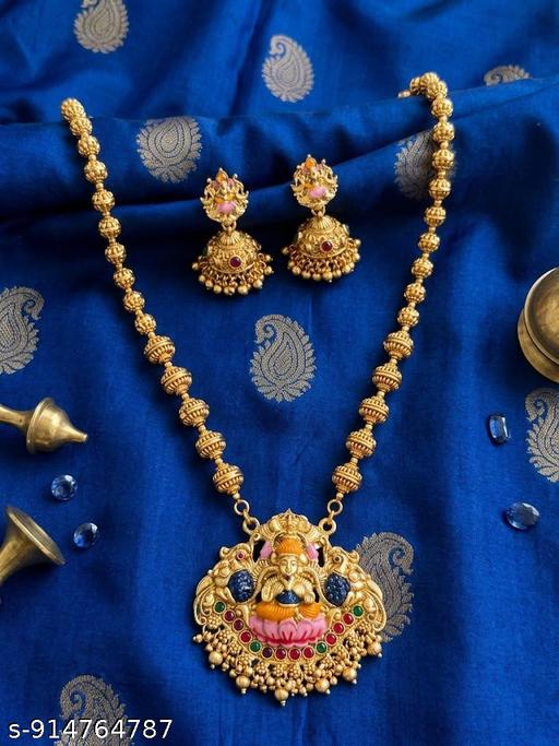 jewellery,choker,necklace,jewellery set,indian wedding jewellery set,Maangalyam/Murukku,south,indian,maharastrian,highquality set for women girls - amamestyle