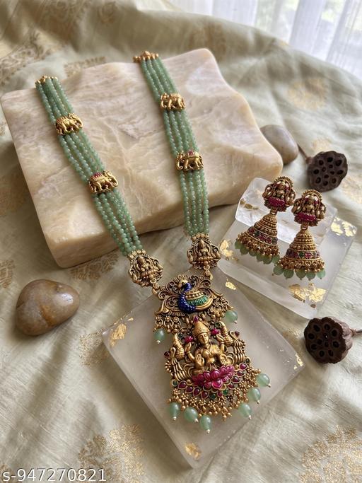 jewellery,choker,necklace,jewellery set,indian wedding jewellery set,Maangalyam/Murukku,south,indian,maharastrian,highquality set for women girls - amamestyle