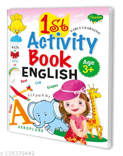 1st Activity Book English | By Sawan (Paperback, Manoj Publications Editorial Board) - Anuloria 
