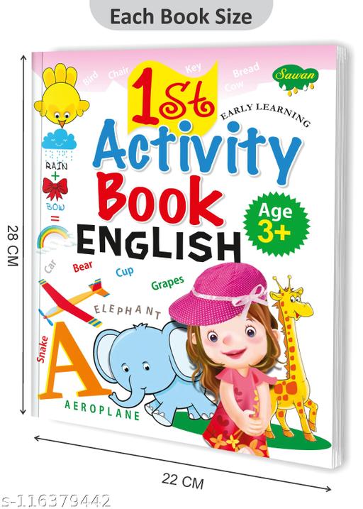 1st Activity Book English | By Sawan (Paperback, Manoj Publications Editorial Board) - Anuloria 