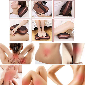 Professional Massage Pillow – Heat & Rollers | Velvet Wellness - Anuloria 