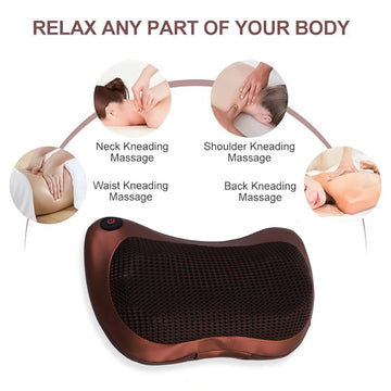 Professional Massage Pillow – Heat & Rollers | Velvet Wellness - Anuloria 