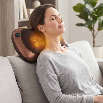 Professional Massage Pillow – Heat & Rollers | Velvet Wellness - Anuloria 