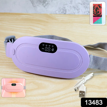Menstrual Cramp Relief Belt – Rechargeable Heating Pad | Velvet Wellness - Anuloria 