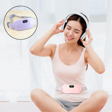 Menstrual Cramp Relief Belt – Rechargeable Heating Pad | Velvet Wellness - Anuloria 