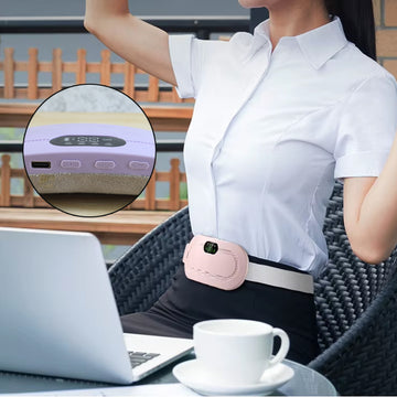 Menstrual Cramp Relief Belt – Rechargeable Heating Pad | Velvet Wellness - Anuloria 