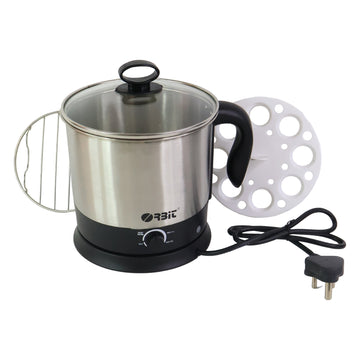 Electric Idli Cooker – 650W Stainless Steel Steamer for Healthy Meals - Anuloria 
