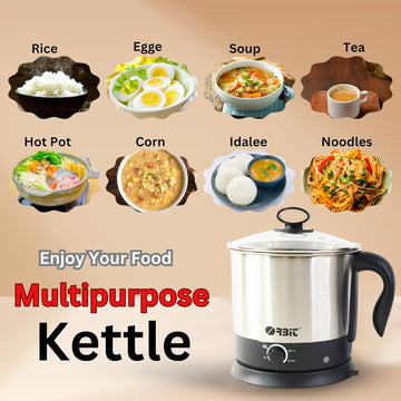Electric Idli Cooker – 650W Stainless Steel Steamer for Healthy Meals - Anuloria 
