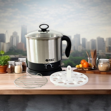 Electric Idli Cooker – 650W Stainless Steel Steamer for Healthy Meals - Anuloria 