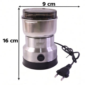 Mini Electric Grinder 150W Stainless Steel for Coffee Spice and Mas... - Anuloria 