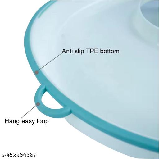 PENTOLE Portable Baby Potty Training Seat for Boys and Girls Potty seat Toilet Seat for Kids 0 to 5 years Child Toddler Non-Slip with Splash Guard Fits Round & Oval Western Toilets, Blue - Anuloria 