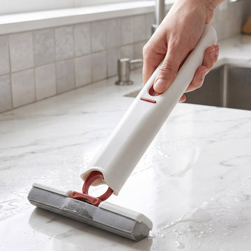 Mini Mop – Portable Self-Squeeze PVA Sponge for Home | DeoDap - Anuloria 