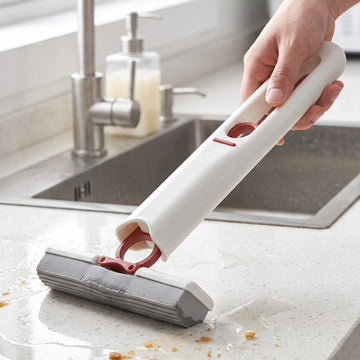 Mini Mop – Portable Self-Squeeze PVA Sponge for Home | DeoDap - Anuloria 