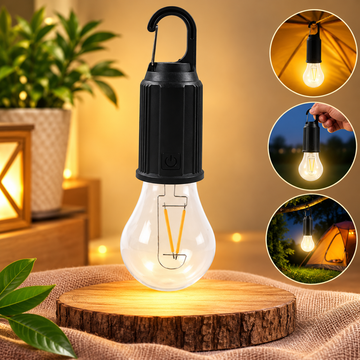 Rechargeable Camping Lantern – Portable LED Tent Light - Anuloria 