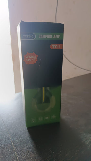 Rechargeable Camping Lantern – Portable LED Tent Light - Anuloria 